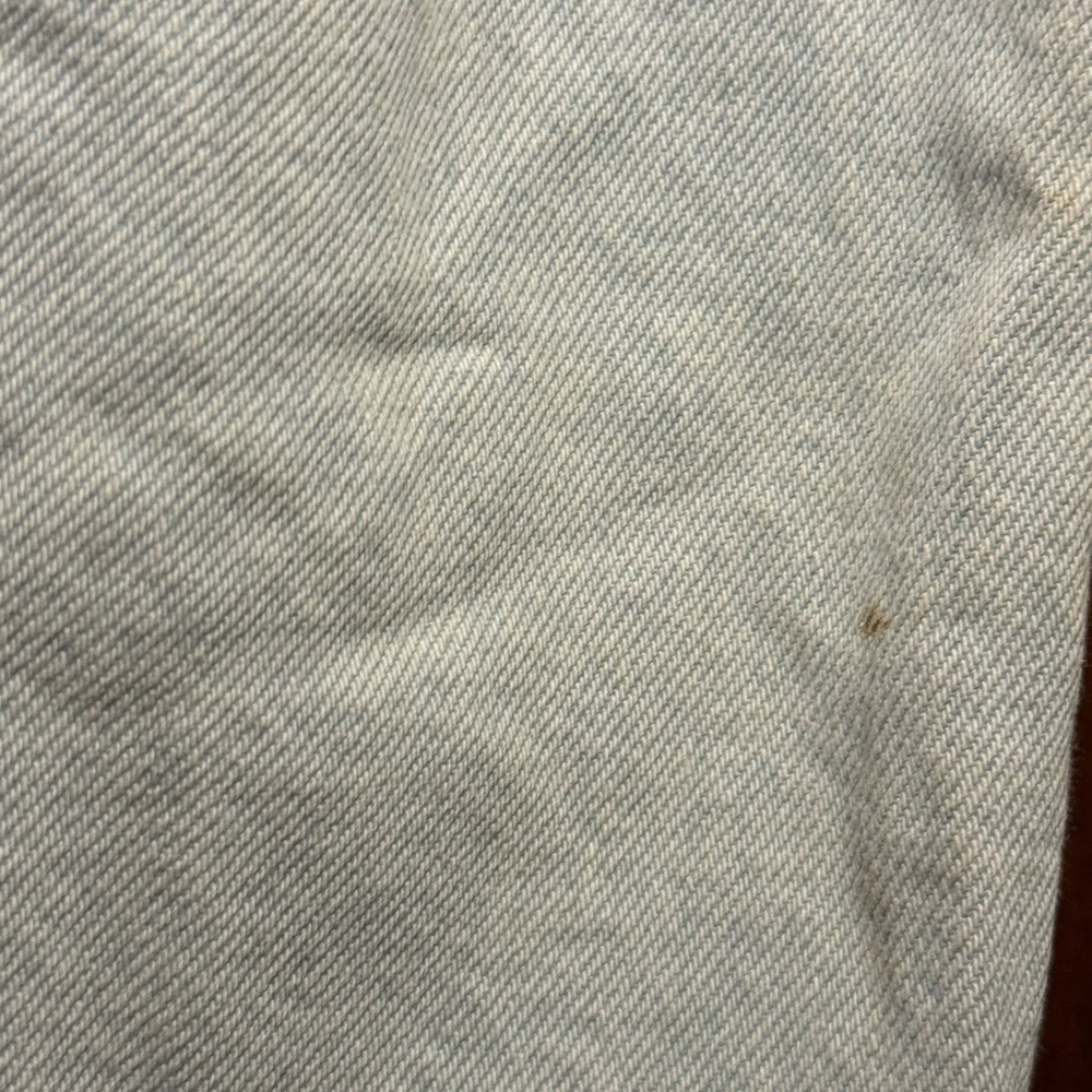 Good American Good '90s Loose Rip Jeans Size 14 Shredded Distressed Light Wash - Picture 8 of 12